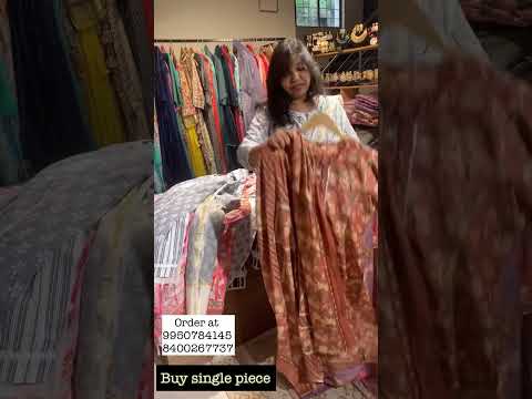 Premium Cotton 2023 Collection only @ PRABIR BOUTIQUE JAIPUR#jaipuricottonsuits#cottonsuits#aliacut