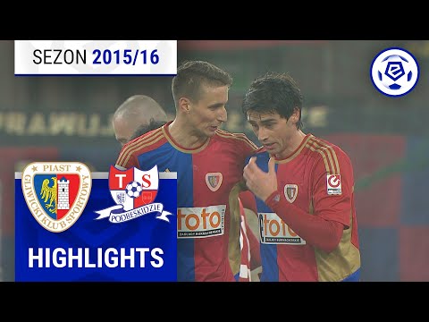 Piast Gliwice - Podbeskidzie Bielsko-Biała 3:2 | SKRÓT | Ekstraklasa 2015/16 | 27. Kolejka