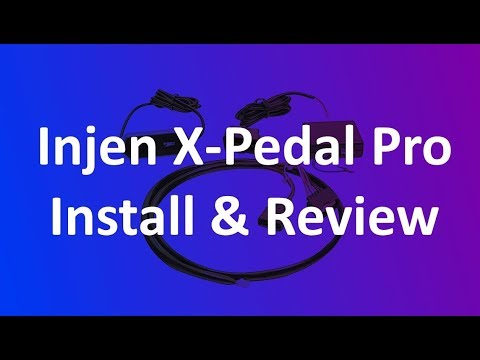 Injen X-Pedal Pro Install and Review