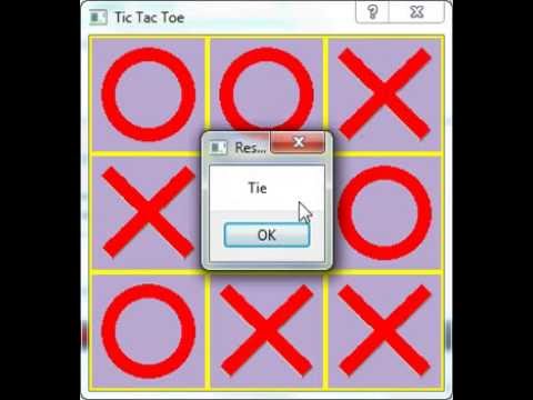Tic Tac Toe Player vs. Computer, in C++ Qt