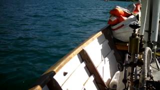 preview picture of video 'Steamboat S.L. Fiddley maiden voyage in June Lake - 6July2012'