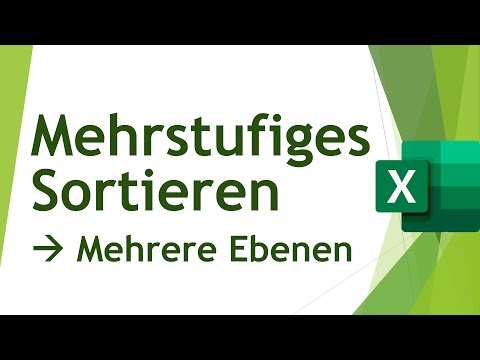 Mehrstufiges Sortieren in Excel (mehrere Spalten/Ebenen) - Daten analysieren in Excel (79)