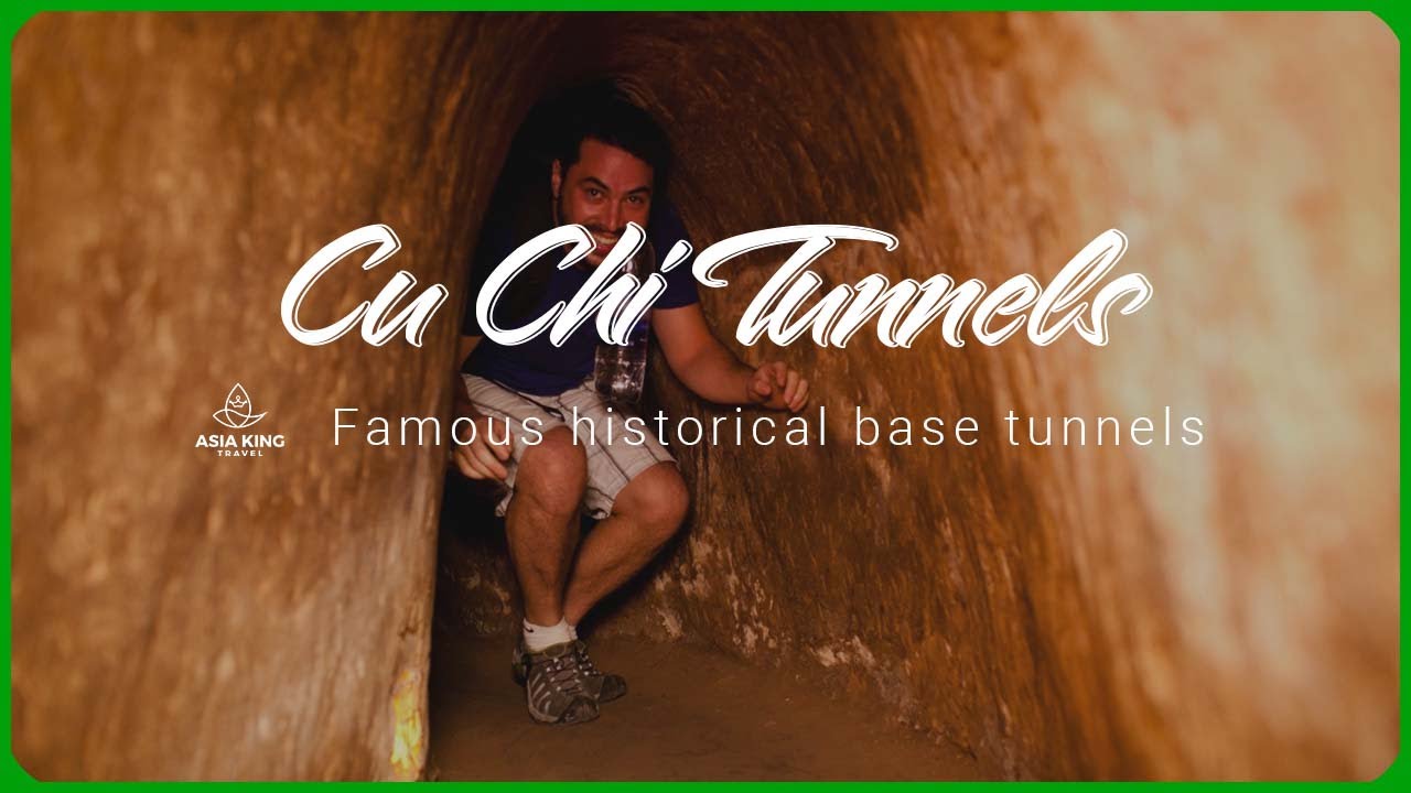 Cu Chi Tunnels - Famous historical base tunnels