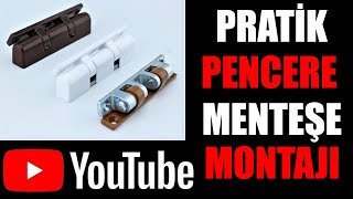 Pratik Pvc Pencere Menteşe Montajı  - Pimapen Kapı Menteşesi Nasıl tak