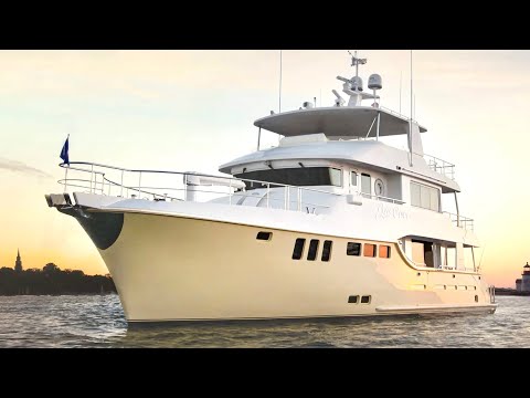 $6.8 Million Yacht Tour : 2021 Nordhavn 80