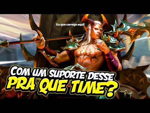 WITH SUPPORT LIKE THIS, THE TEAM DOESN'T EVEN NEED TO PLAY! - ⚡ Smite BR GM Ranked Conquista