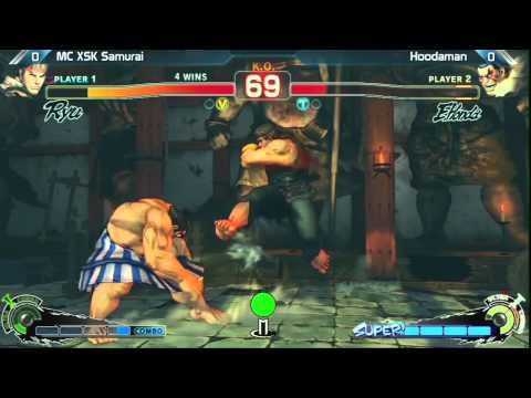 SSF4: Hoodaman vs MC XSK Samurai - MC Grand Opening