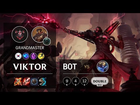 Viktor Bot vs Ezreal - KR Grandmaster Patch 10.3