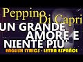 UN GRANDE AMORE E NIENTE PIU' - Peppino di Capri Winner Sanremo 1973 (Español, English, Italiano)