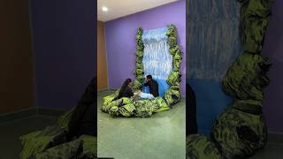 Big waterfalls making at home #reels #idea #make #waterfalls