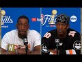 Jimmy Butler & Bam Adebayo talks Game 3 NBA Finals LOSS, FULL Postgame Interview 🎤