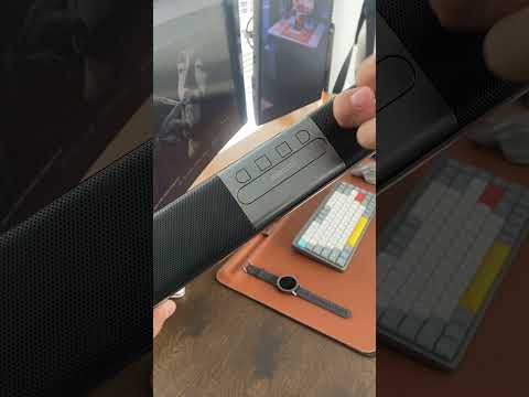 Loa Soundbar Bluetooth Đen Recci RSK-W32 – Âm Thanh Stereo Hi-Fi & Kết Nối Bluetooth V5.3