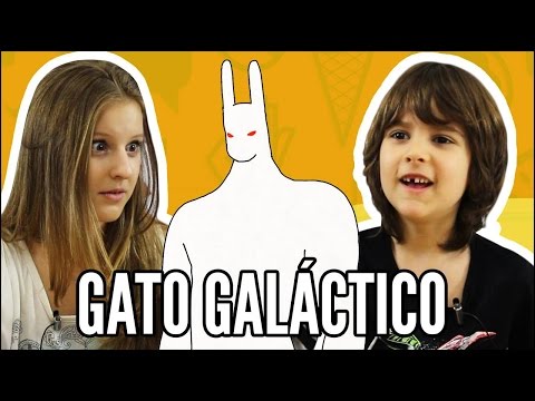 CRIANÇAS REAGEM A GATO GALACTICO