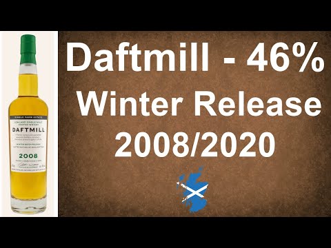 Daftmill 2008 Winter Release with 46% Lowland Single Malt Scotch Whisky Review by WhiskyJason
