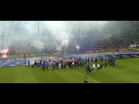 "Los festejos de la Lepra" Barra: Los Caudillos del Parque &bull; Club: Independiente Rivadavia