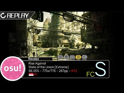 osu!indo Rexeez | Rise Against - State of the Union (pishifat) [Extreme] HD