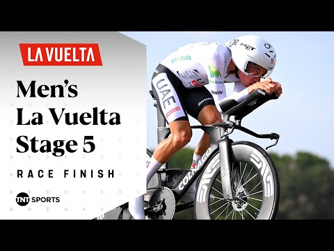 TIME TRIAL ACTION 💥 | 2025 La Vuelta a España Stage 5 Final KM's | TNT Sports Cycling