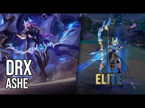 Elite DRX Ashe Skin | League of Legends | Chromas Skin