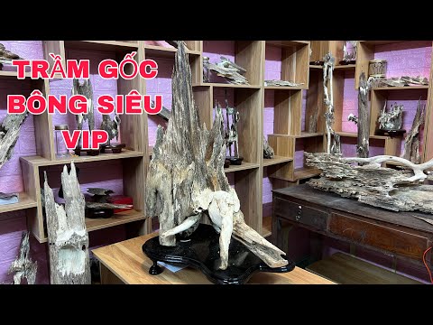 Trầm gốc bông nguyên khối thiên nhiên | Vietnamese natural agarwood | Khanh Trầm Hương
