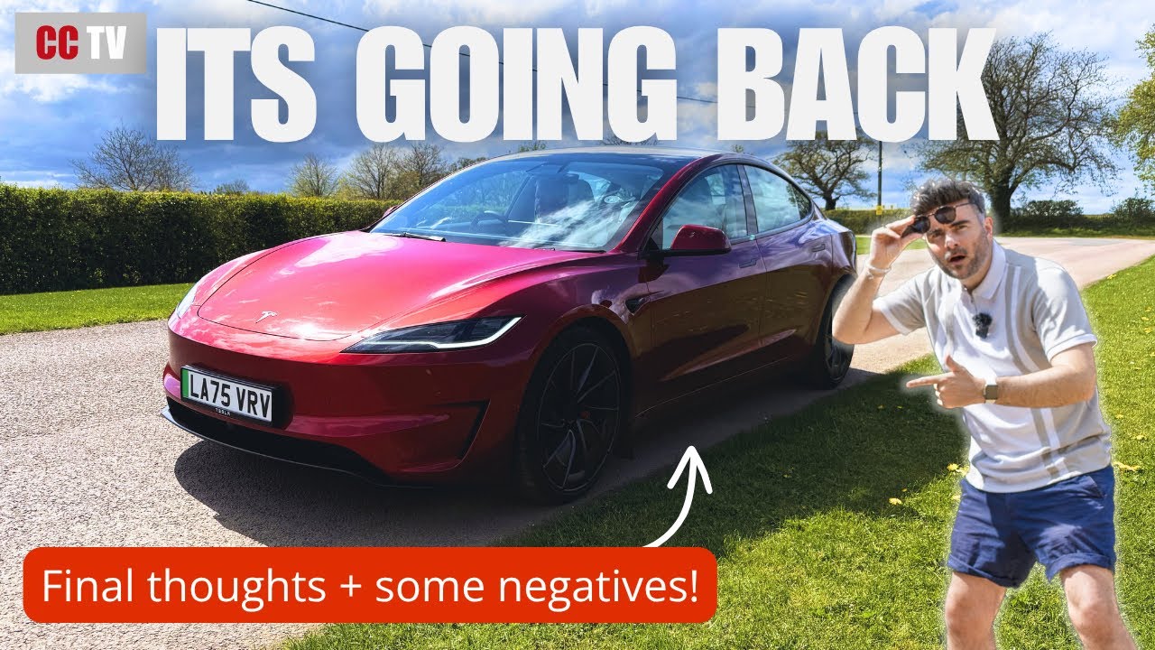 ITS GOING BACK!!!! TESLA MODEL 3 OWNERSHIP REVIEW (week 4) 