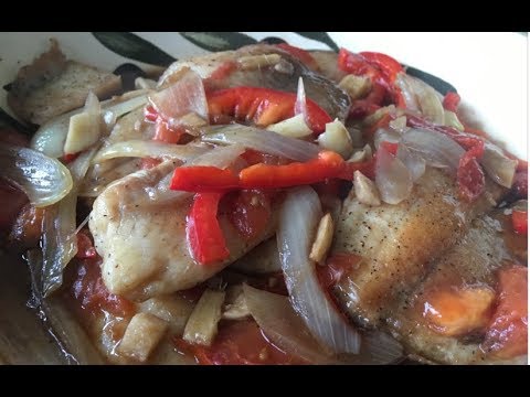 How To Cook The Best Filipino Style Skinless Tilapia Escabeche Full Recipe