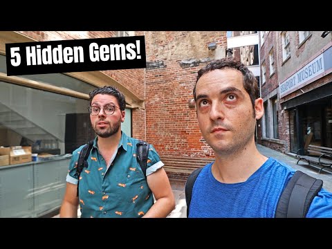 Lower Manhattan, NYC: SECRET Spots and Hidden Gems Tour! 😱 (w/ @Urbanist: History of Cities )
