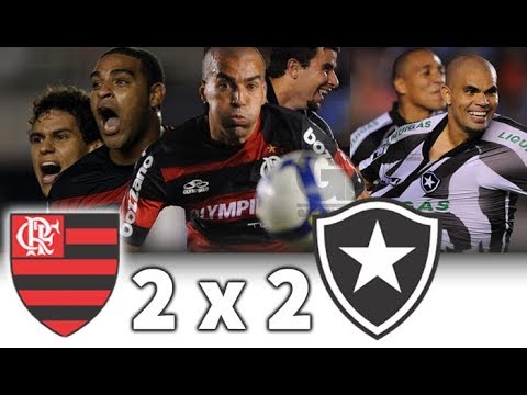 Flamengo 2 x 2 Botafogo * Brasileiro 2009 * Gols e Melhores Momentos