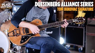 Video thumbnail for No Talking...Just Tones | Duesenberg Alliance Series Tom Bukovac Signature by Peach Guitars
