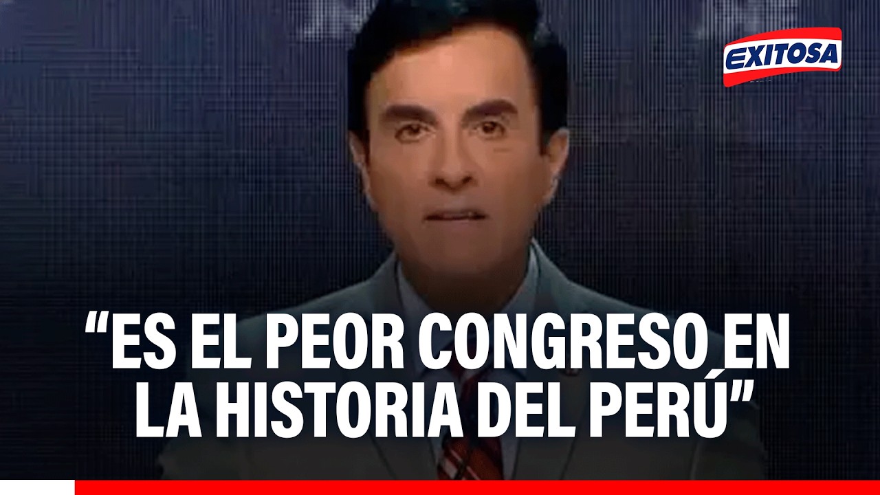 🔴🔵Carlos Espá propone control sobre el Congreso: “La única institución no sometida a la Contraloría”