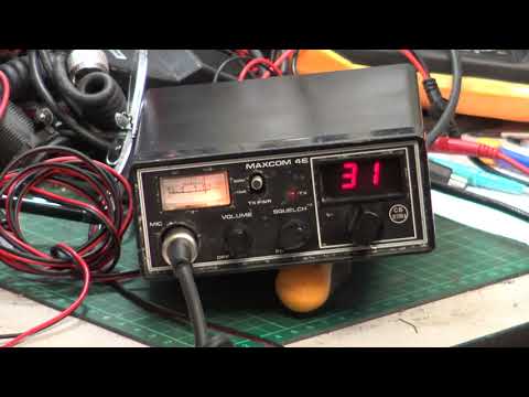 Maxcom 4E CB27/81 UK FM CB radio - On The Air test
