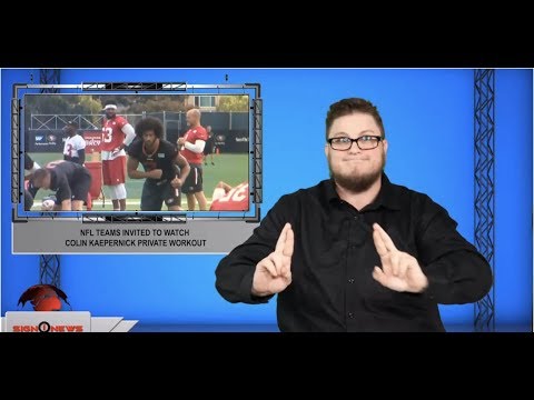 NFL teams invited to watch Colin Kaepernick private workout (ASL - 11.14.19)