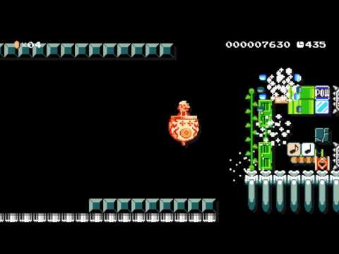 2176 Parkour by Dantdm - SUPER MARIO MAKER - No Commentary