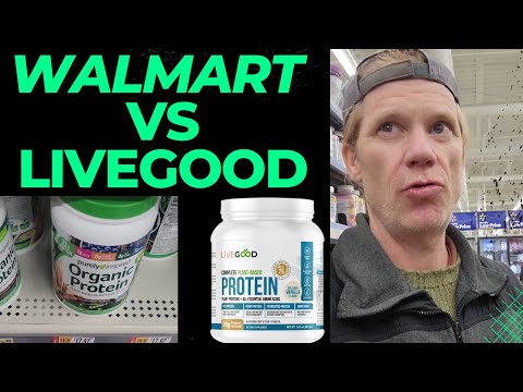 LiveGood vs Walmart - is LiveGood Less Expensive? Protein Supplement Comparison - Round 1