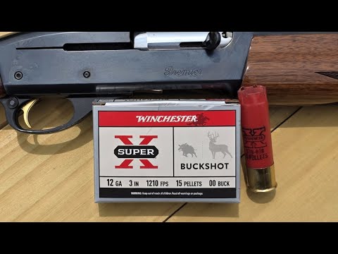 Winchester Military Grade 9 Pellet 00 Buck... Is It Any Good? 4 Chokes, 4 Distances, Let's Test It!