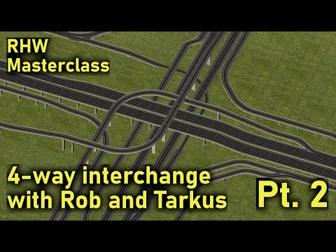 Rob's Collab Advanced SimCity 4 Tutorial  - RHW Masterclass with Tarkus pt. 2