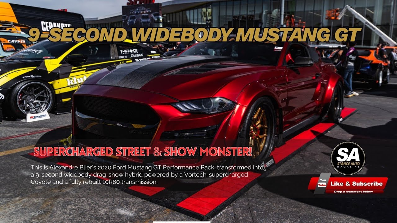 9-Second Widebody Mustang GT — Supercharged Street & Show Monster