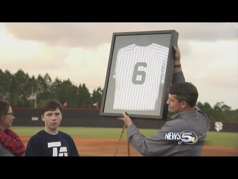Thad Akin's Jersey Retired At A Special Ceremony