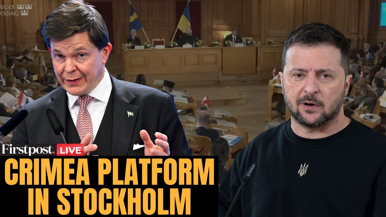 LIVE: Sweden & Ukraine Host Crimea Platform Summit in Stockholm Amid Ongoing Regional Tensions