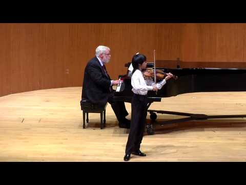 Pre-College Student Kevin Zhu Performs "Summer" from the Four Seasons by Vivaldi