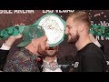 TYSON FURY & OTTO WALLIN GO FACE TO FACE AT FINAL PRESS CONFERENCE IN LAS VEGAS