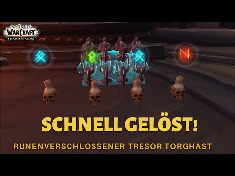 Runenverschlossener Tresor Lösung - Einfache Methode um Torghast Kiste zu Öffnen