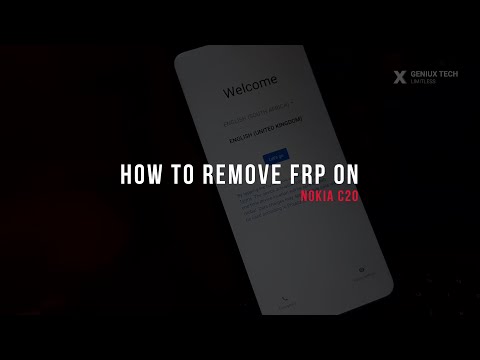 Removing Google Account On Nokia C20 | FRP Bypass