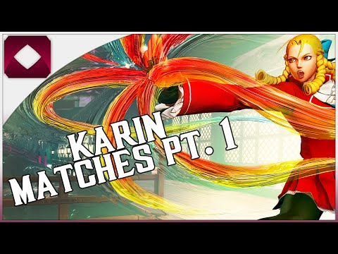 SFV Beta: Karin Matches (1080p60FPS)