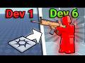 6 DEVS Make A ROBLOX GAME Without Communication