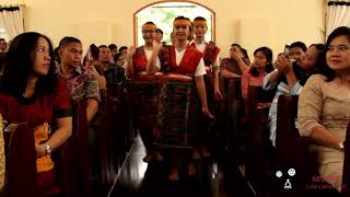 Tor-tor Pembuka+Choir "Arbab" (Parheheon NHKBP Letare 2017)