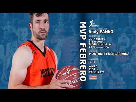 Andy Panko, MVP de febrero