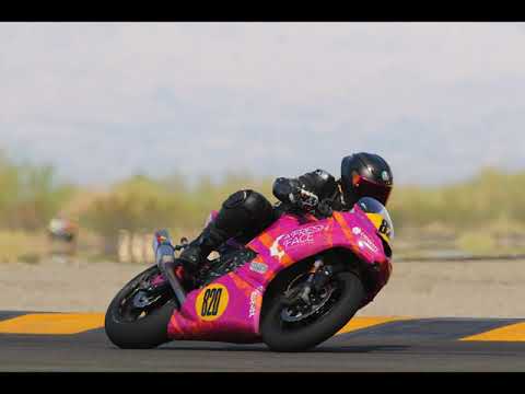 Race Training with Corey Alexander Chuckwalla Raceway CCW with audio from my motorcycle