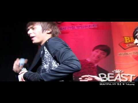 [FANCAM]110126 B2ST 비스트 DONGWOON & KIKWANG (OASIS) @ BBQ MINI CONCERT