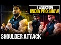 SHREDDED & ROUND SHOULDER DAY | 3 WEEKS OUT | Prep Series Ep: 16