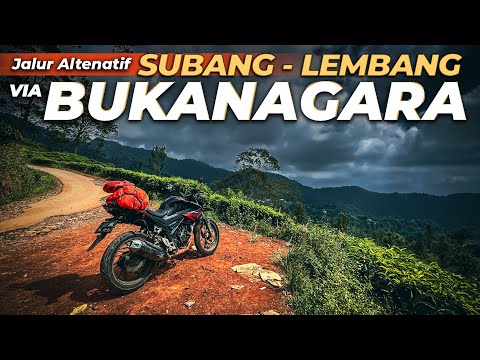 Jalur Membelah Hutan di Atas Bukit, SUBANG - BANDUNG Via Bukanagara (Solo Touring, Jogja-Depok #23)